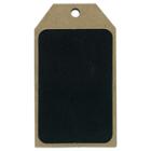 Spritz 4ct Chalkboard & Wood Gift Tag -