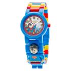 Lego Super Heroes Superman Kids Minifigure Interchangeable Links Watch, Kids Unisex, Blue