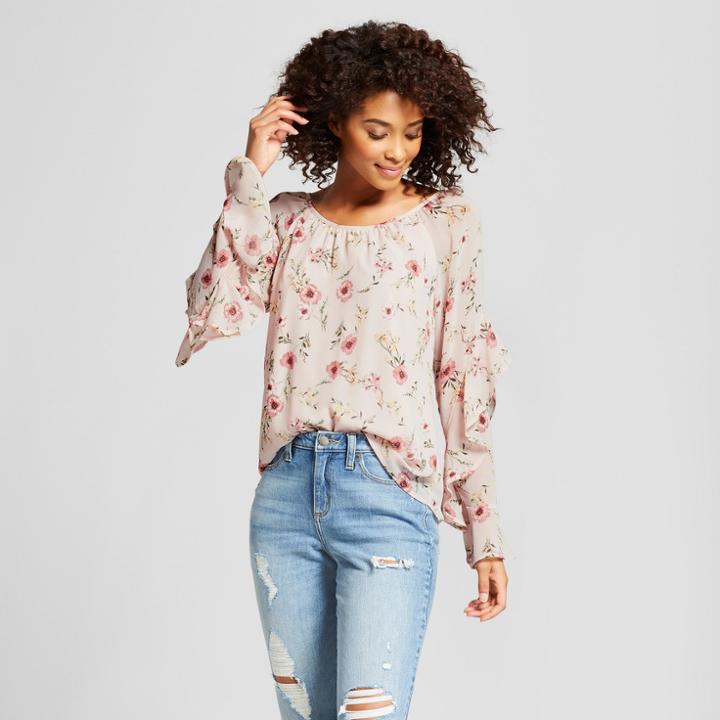 Women's Cascade Statement Sleeve Top - 3hearts (juniors')