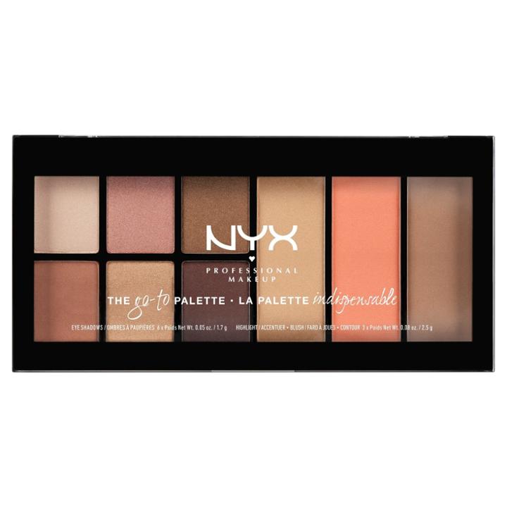 Nyx Professional Makeup Go To Eyeshadow Palette Wanderlust