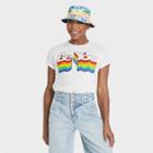 Ev Lgbt Pride Pride Gender Inclusive Adult 'be You' Short Sleeve Graphic T-shirt - White
