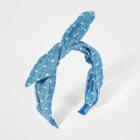 Girls' Chambray Headband - Cat & Jack Blue