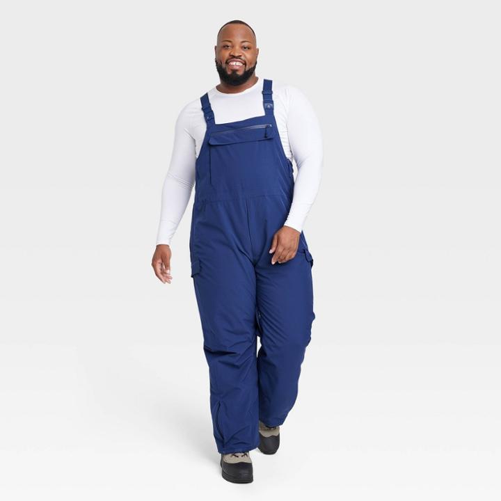 Men's Big Snow Sport Bib - All In Motion Navy Blue