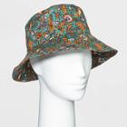 Women's Canvas Bucket Hat - Universal Thread Dark Green
