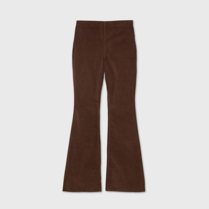 Women's Mid-rise Flare Jeans - Knox Rose Brown
