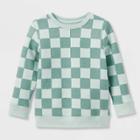 Toddler Boys' Fleece Crewneck Pullover Sweatshirt - Cat & Jack