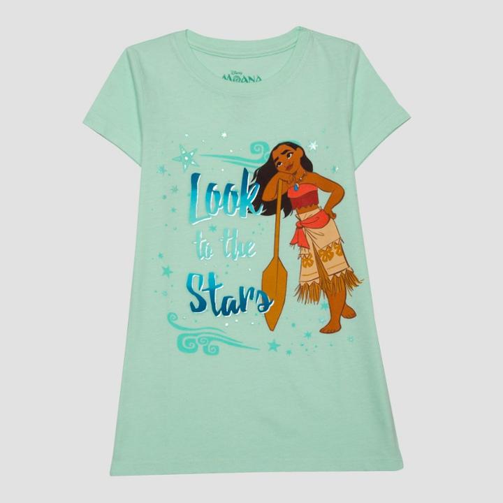 Girls' Disney Moana T-shirt - Green