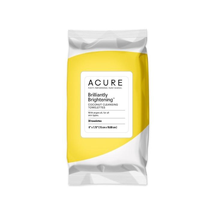 Acure Organics Acure Brilliantly Brightening Coconut Towelettes