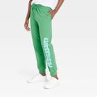 No Brand Black History Month Men's Limitless Mid-rise Athletic Jogger Pants - Green