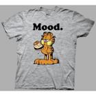 Ripple Junction Men's Garfield Short Sleeve Graphic T-shirt - Heather Gray S, Men's,