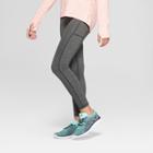 Girls' Premium Performance Leggings With Pockets - C9 Champion Heather Grey