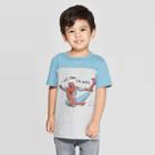 Marvel Toddler Boys' Spider-man Save The World Short Sleeve T-shirt - Gray