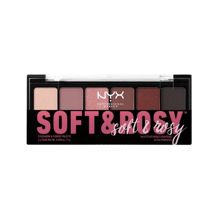 Nyx Professional Makeup Soft & Rosey Eyeshadow Palette - 0.21oz,