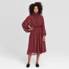 Women's Long Sleeve Dress - Prologue Dark Red