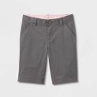 Girls' Uniform Chino Shorts - Cat & Jack Gray