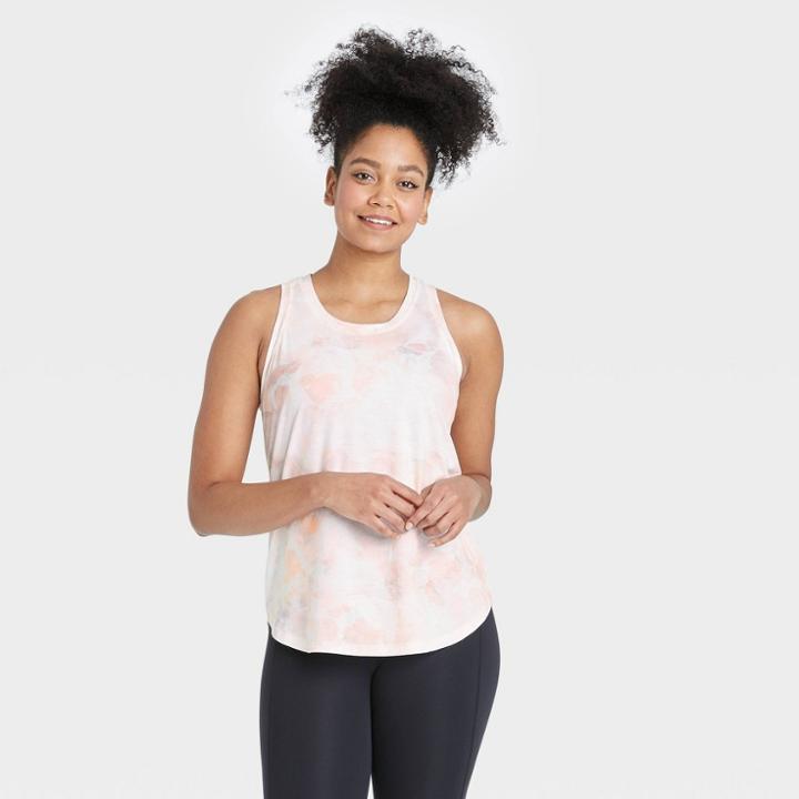 Women's Active Tank Top - All In Motion Pink Floral