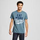 Men's Short Sleeve Eat More Tacos Graphic T-shirt - Awake Navy