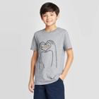 Boys' Zip-up Sweatshirt - Cat & Jack Gray Xs, Boy's, Blue