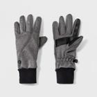 Women's Soft Shell Stitch Gloves - C9 Champion Gray/black L/xl, Gray Heather
