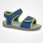 Toddler Boys' See Kai Run Basics Logan Ankle Strap Sandals - Navy