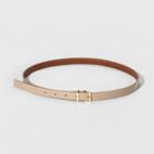 Target Women's Patent Belts - A New Day Tan