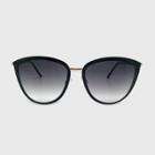 Women's Cat Eye Sunglasses - A New Day Black
