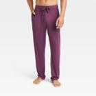 Men's Tall Passion Knit Pajama Pants - Goodfellow & Co Plum Purple