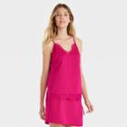 Women's Woven Cami - A New Day Magenta