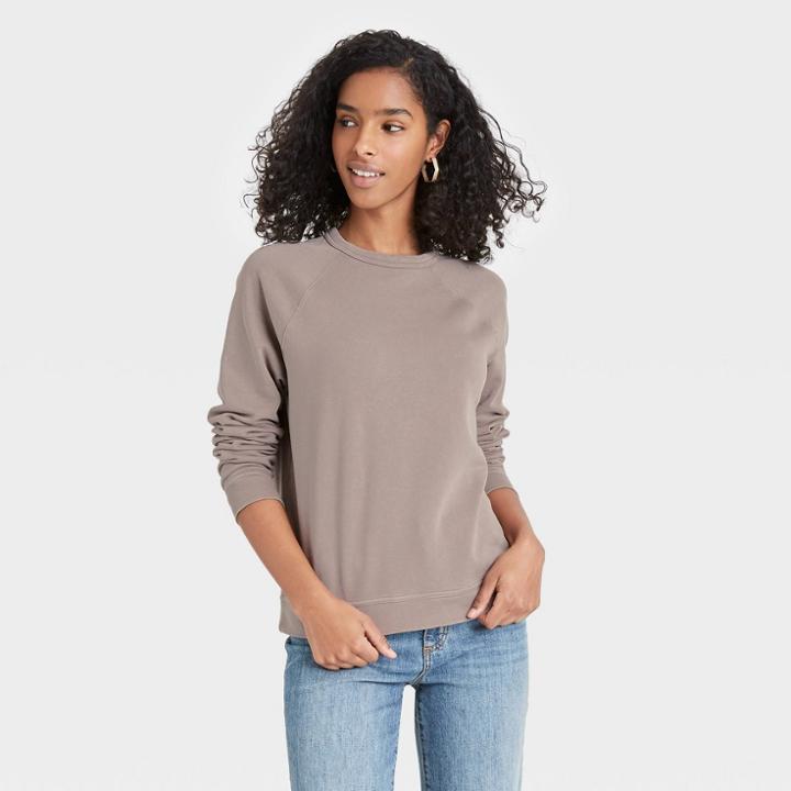 Women's Sweatshirt - Universal Thread Gray