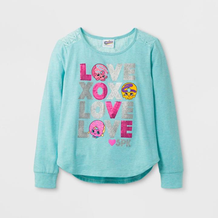 Girls' Shopkins Long Sleeve T-shirt -