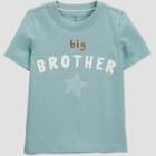 Carter's Just One You Baby 'big Brother' T-shirt - Blue