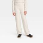Girls' Sweater Pants - Cat & Jack Cream