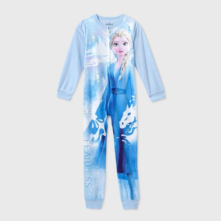Girls' Frozen 2 'fearless' Blanket Sleeper Union