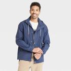 Men's Vintage Windbreaker Jacket - Goodfellow & Co Navy