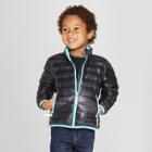 Toddler Boys' Down Puffer Jacket - Cat & Jack Black