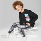 Men's Long Sleeve Dreamland Crew Graphic T-shirt - Original Use Black