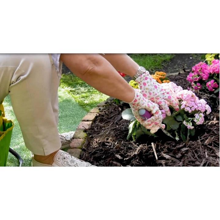 Ultimate Innovations 3pk Floral Print Garden Gloves -