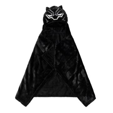 Black Panther Hooded Blanket