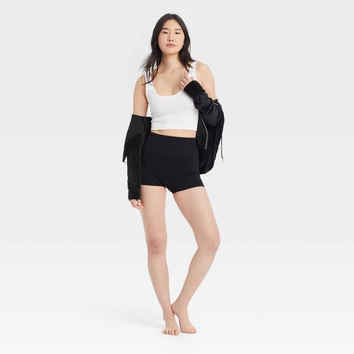 Women's Seamless Ribbed Reversible Tank Top - Colsie White