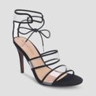 Women's Jolie Ankle Strap - Who What Wear Black