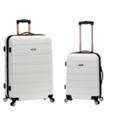 Rockland Expandable 2pc Hardside Carry On Spinner Luggage