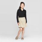 Girls' Knit Skater Uniform Skort - Cat & Jack Khaki