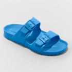 Men's Carson Two Band Slide Sandals - Goodfellow & Co Blue