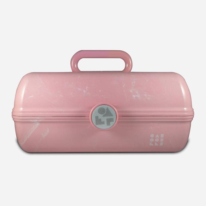 Retro Caboodles On The Go Girl-pink Marble, Rose