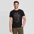 Men's Standard Fit Short Sleeve Crew Neck Texas Graphic T-shirt - Goodfellow & Co Black S, Men's,