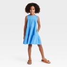 Girls' Sleeveless Gauze Tiered Dress - Cat & Jack