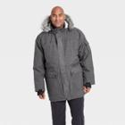 Men's Big & Tall Parka Jacket - All In Motion Heather Gray