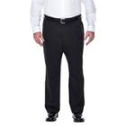 Haggar H26 - Men's Big & Tall Classic Fit Stretch Suit Pants Charcoal (grey)