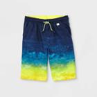 Boys' Wave Tie-dye Swim Trunks - Cat & Jack Yellow