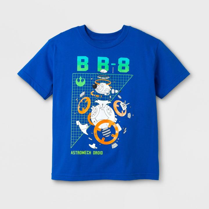 Boys' Star Wars Short Sleeve T-shirt - Royal Blue